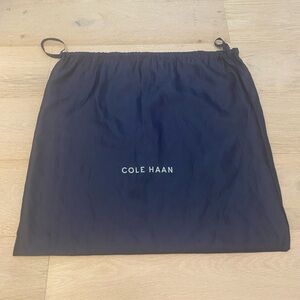 Cole Haan Blue Drawstring Satin Dust Bag
